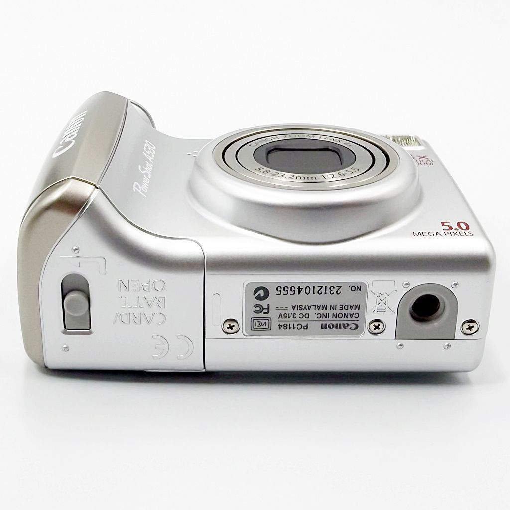 美品】キヤノン CANON PowerShot A530 コンデジ カメラ 中古 - メルカリ