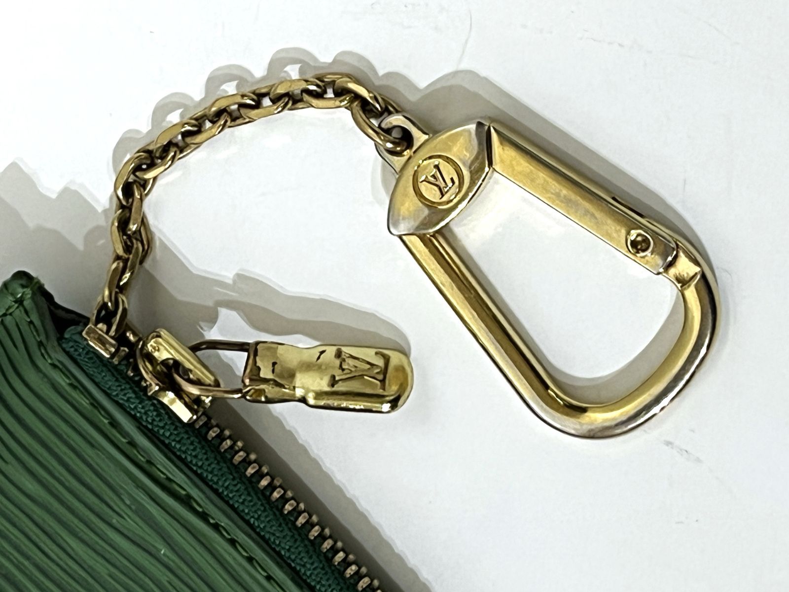 LOUIS VUITTON｜ルイヴィトン エピ ポシェット クレ M63804 キーリング