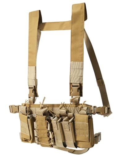 Zakya] タクティカルベスト チェストリグ プレートキャリア サバゲー