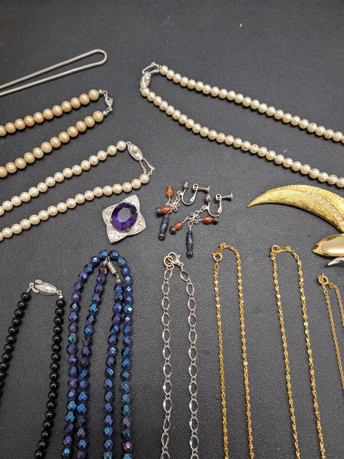 遺品整理まとめて㊺】ジュエリー 20点 SILVER多数 18KGF ネックレス