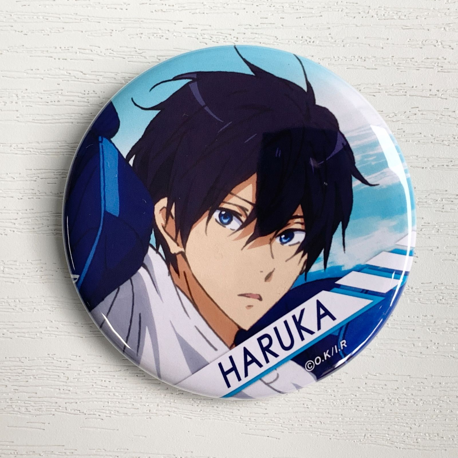 七瀬遙 缶バッジ Free! 七瀬遙 FS 缶バッジ