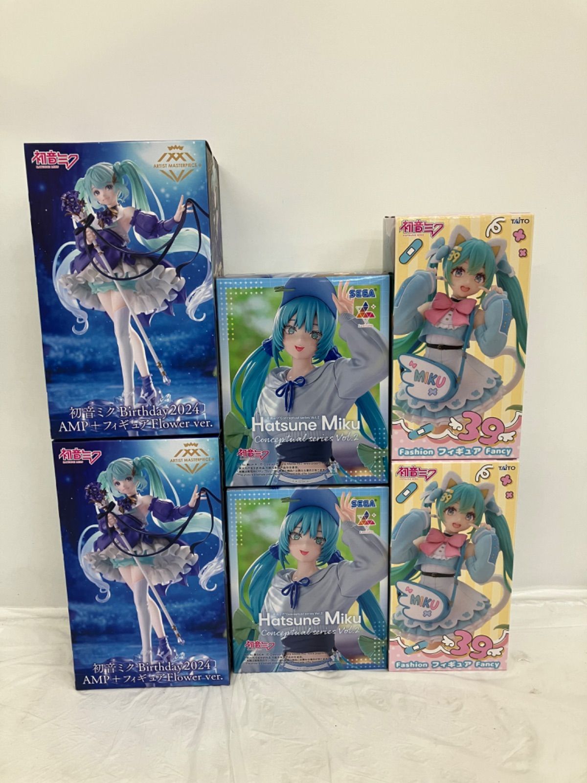 未開封 初音ミク フィギュア 3種6個セット LF1633 f107 - メルカリ