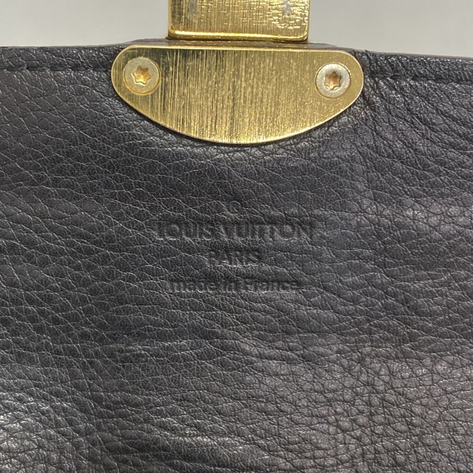 【美品】ヴィトン モノグラム マヒナ イリス 長財布 ブラック M58136 ルイヴィトン M58136 モノグラムマヒナ ポルトフォイユ イリス 長財布