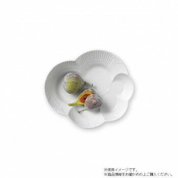 C)ロイヤルコペンハーゲン ホワイトエレメンツ ディッシュ 1017068