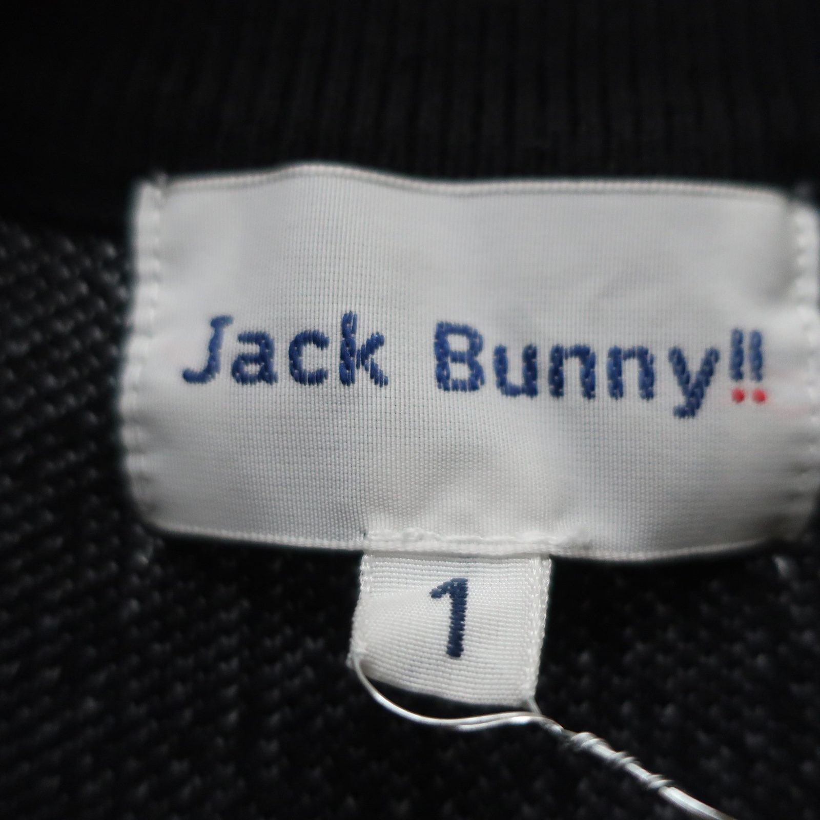 美品】Jack Bunny(ジャックバニー) ニットワンピース 黒 レディース 1