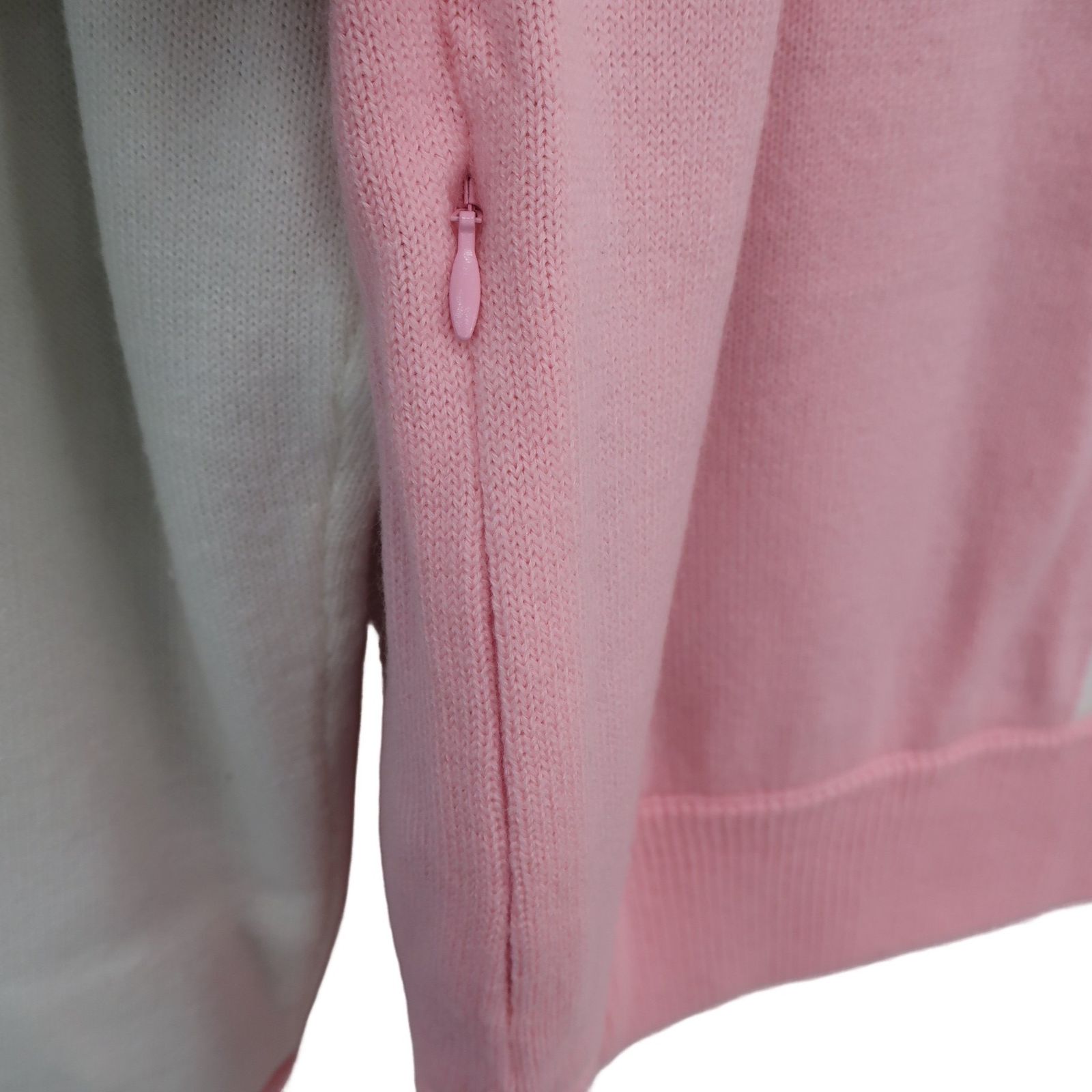 美品】Jun and Rope(ジュン アンド ロペ) フルジップニットブルゾン