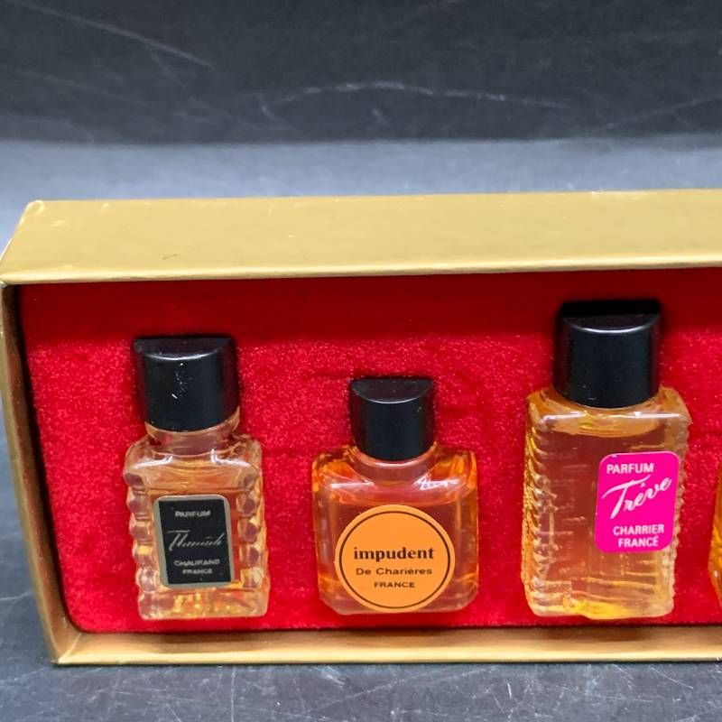 T304 LES grands PARFUMS DE FRANCE ミニチュア香水セット ミニボトル