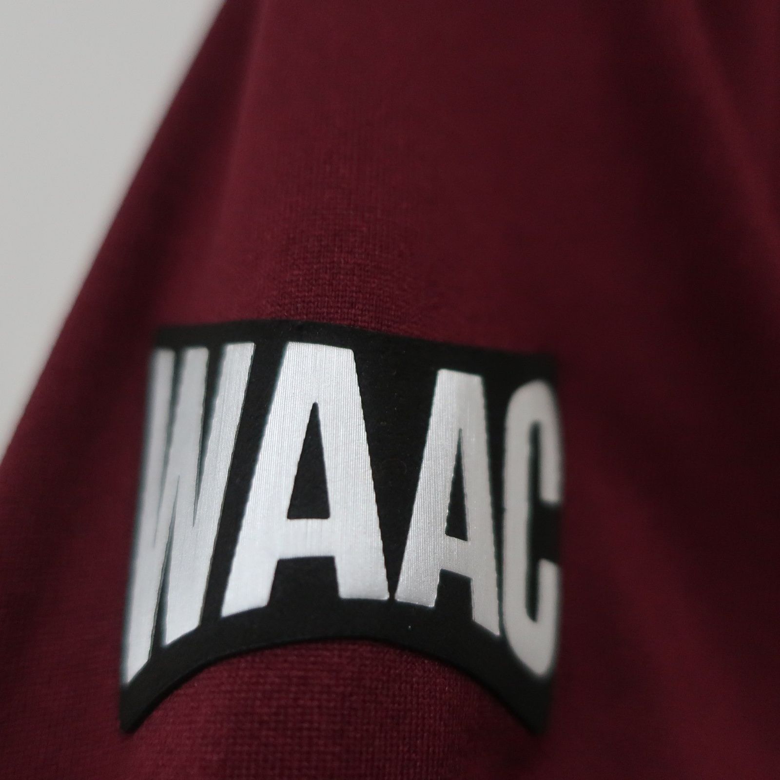 美品】WAAC(ワック) 長袖ポロシャツ ワインレッド レディース 1