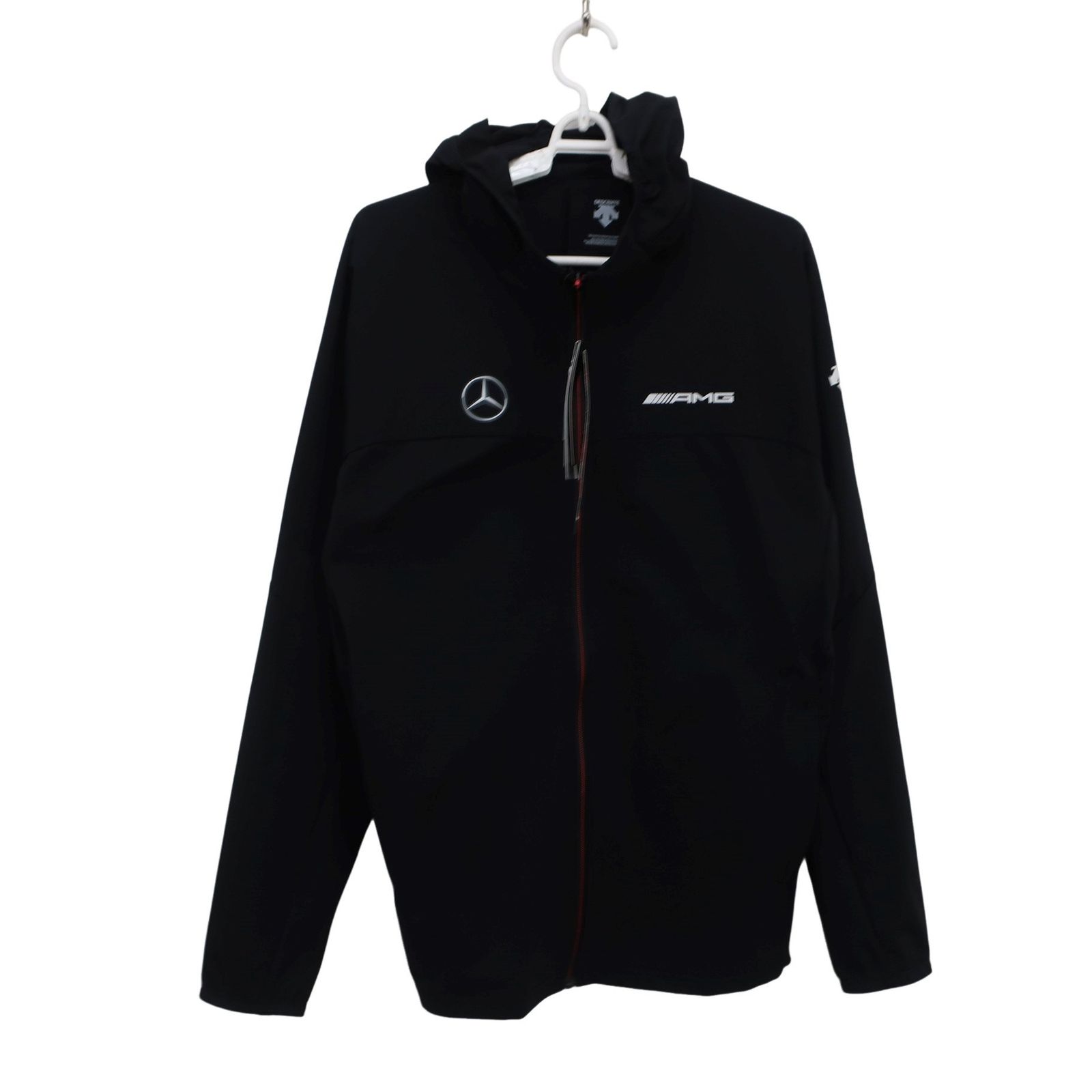 h*o様 DESCENTE GOLF ふわモコ❣️パーカー ブラック M h*o様 DESCENTE