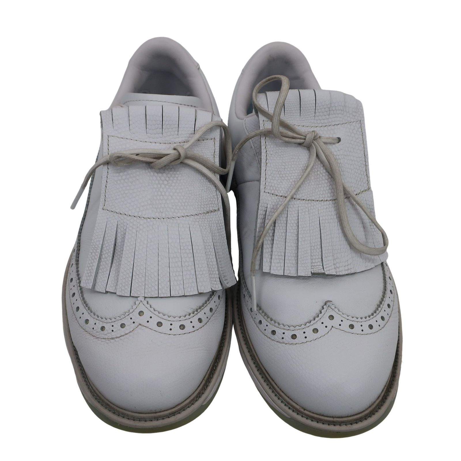 美品】adidas(アディダス) スパイクレスゴルフシューズ 白 レディース