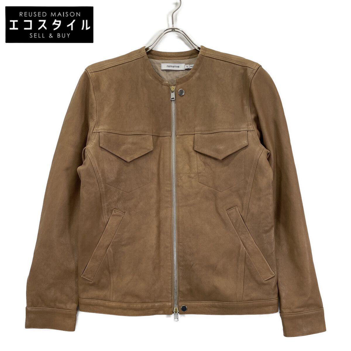 nonnative ノンネイティブ ﾍﾞｰｼﾞｭ ﾉｰｶﾗｰ ﾚｻﾞｰﾌﾞﾙｿﾞﾝ 1 - メルカリ