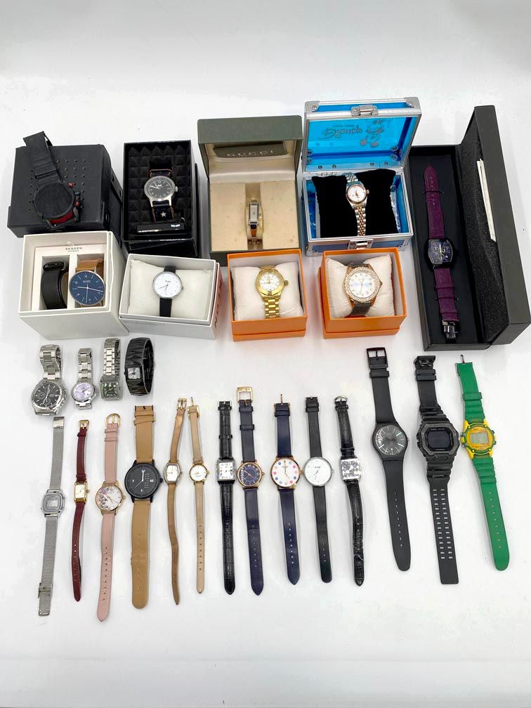 ジャンク品 腕時計まとめ売り GUCCI G-SHOCK カシオ DIESEL SEIKO