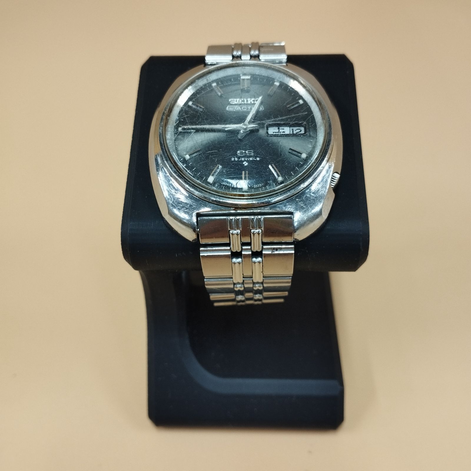 D5421】ジャンク セイコー5 アクタス 25石 6106-8470 - メルカリ