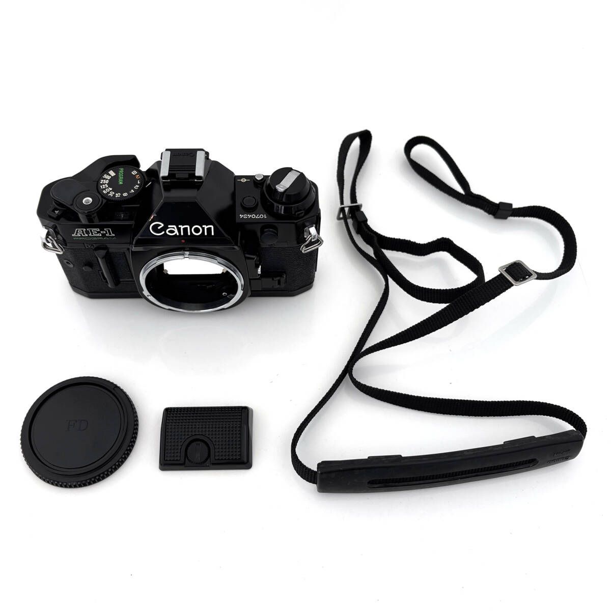キヤノン】CANON AE-1 Program ブラック フィルム一眼レフ ストラップ