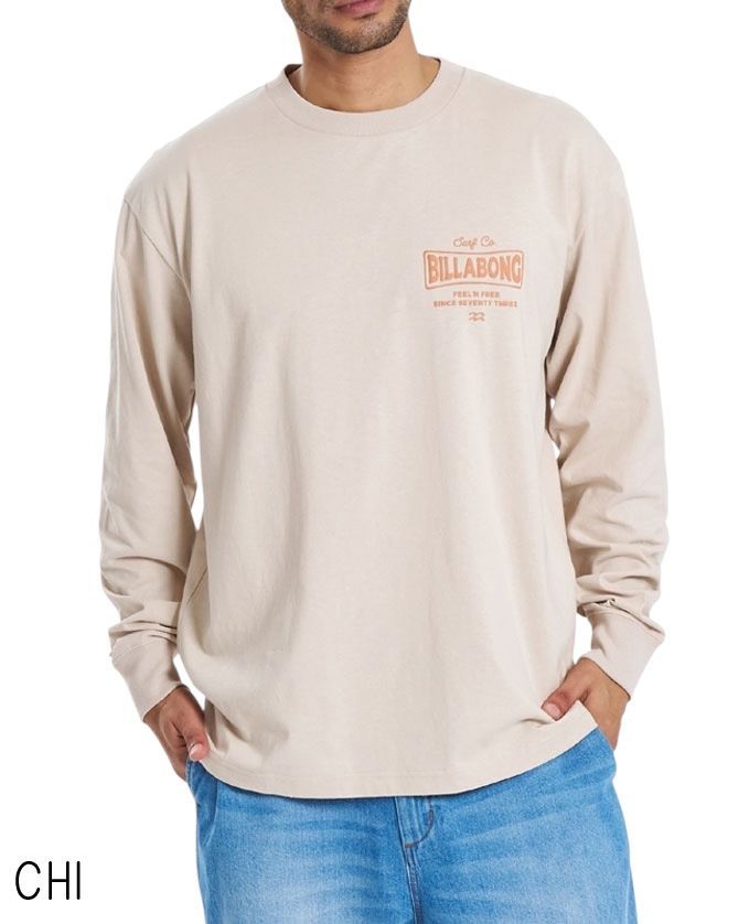 ビラボン Billabong メンズ BEACH SIGN ロンＴ ロングTシャツ bg011051