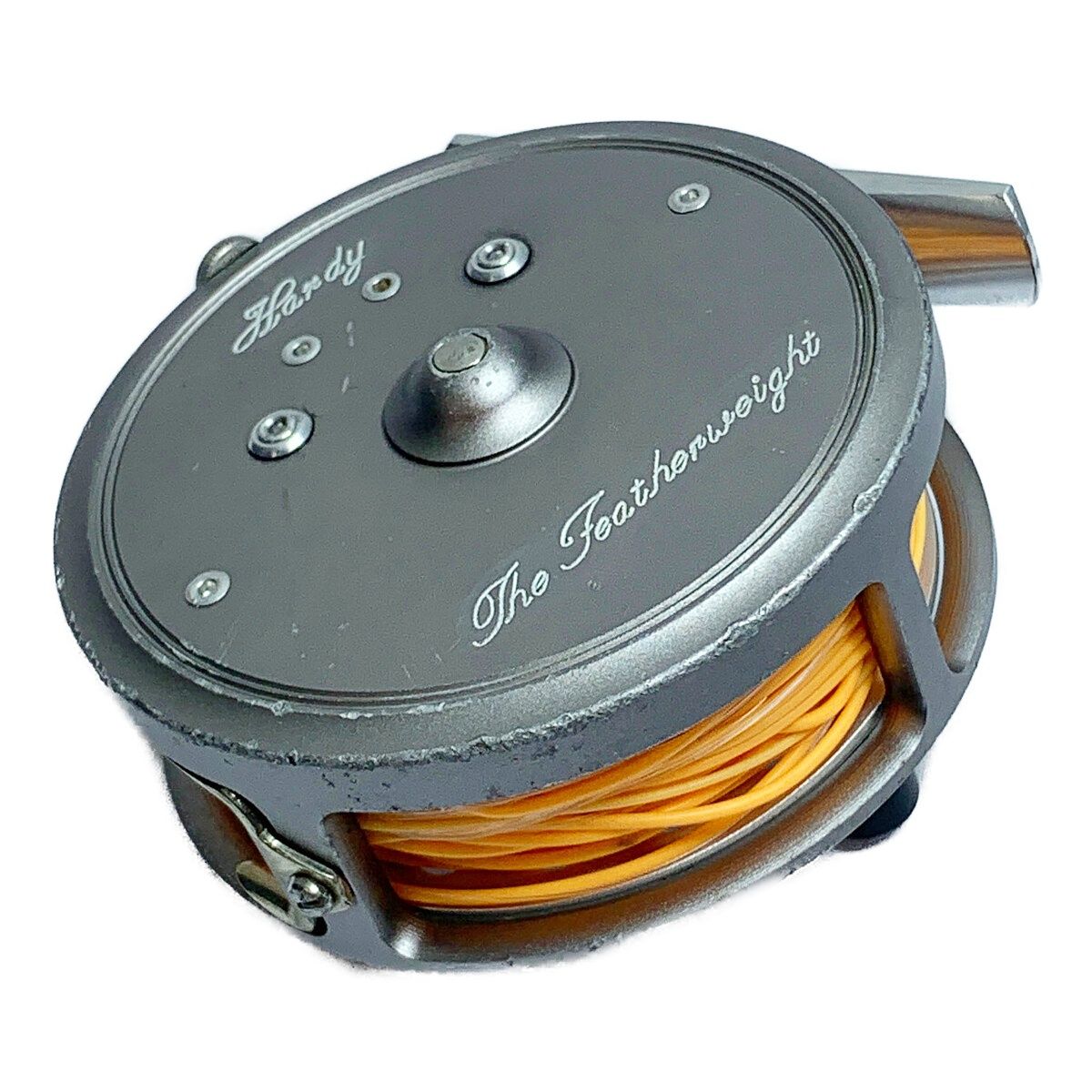 HARDY ハーディー フェザーウエイト フライリール ポーチ付 ﾌｪｻﾞｰｳｪｲﾄ