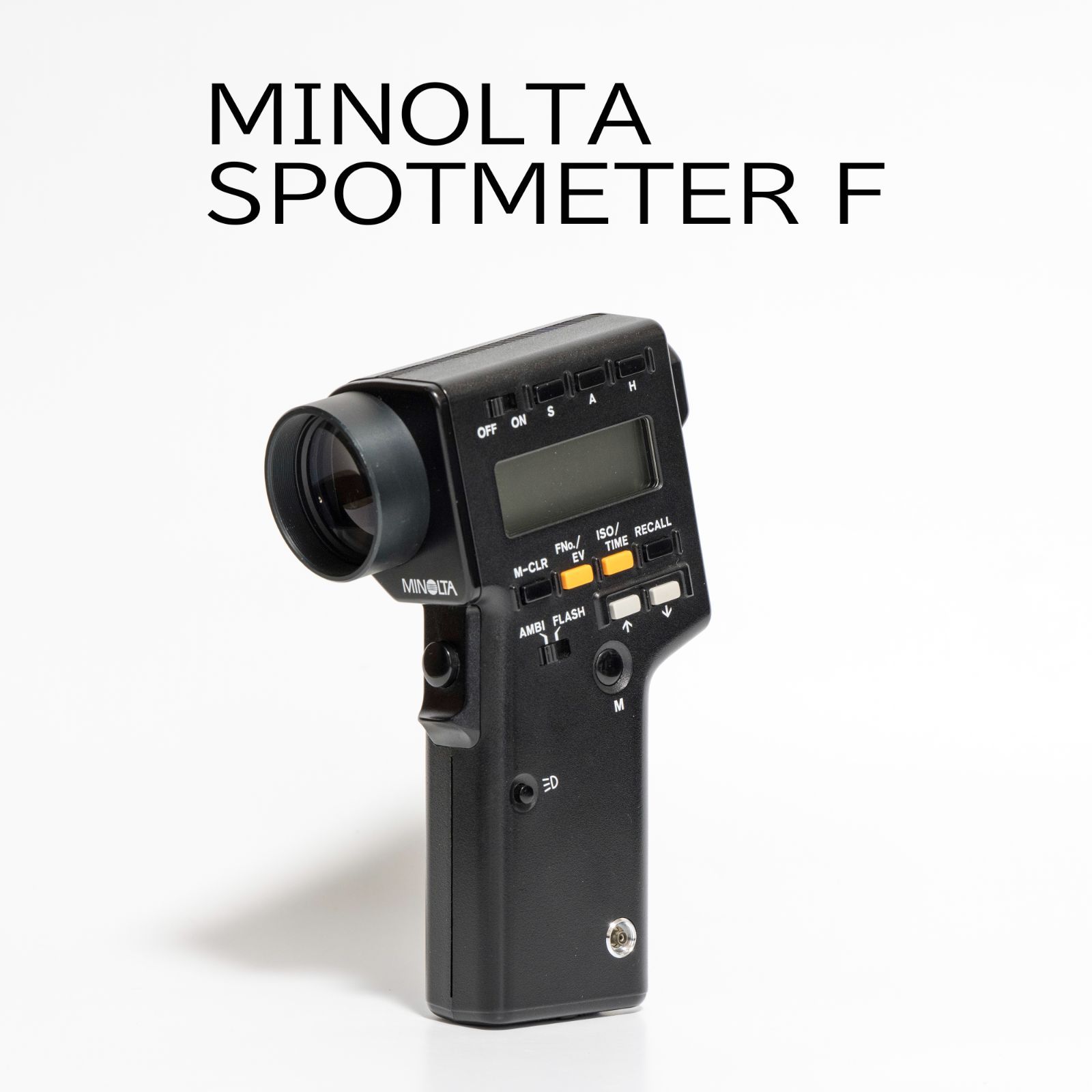 MINOLTA SPOTMETER F 【美品】 - メルカリ