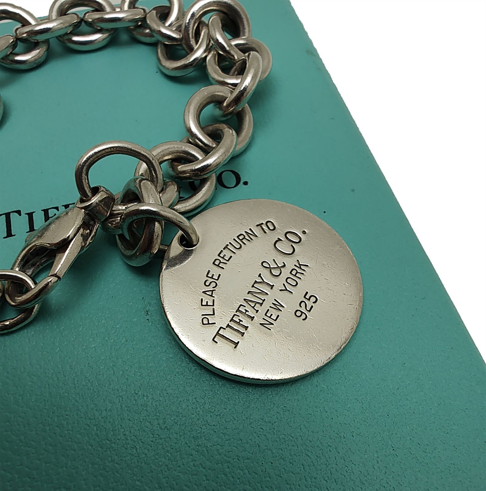 ティファニー リターン トゥ タグ ブレスレット ラウンド Ag925