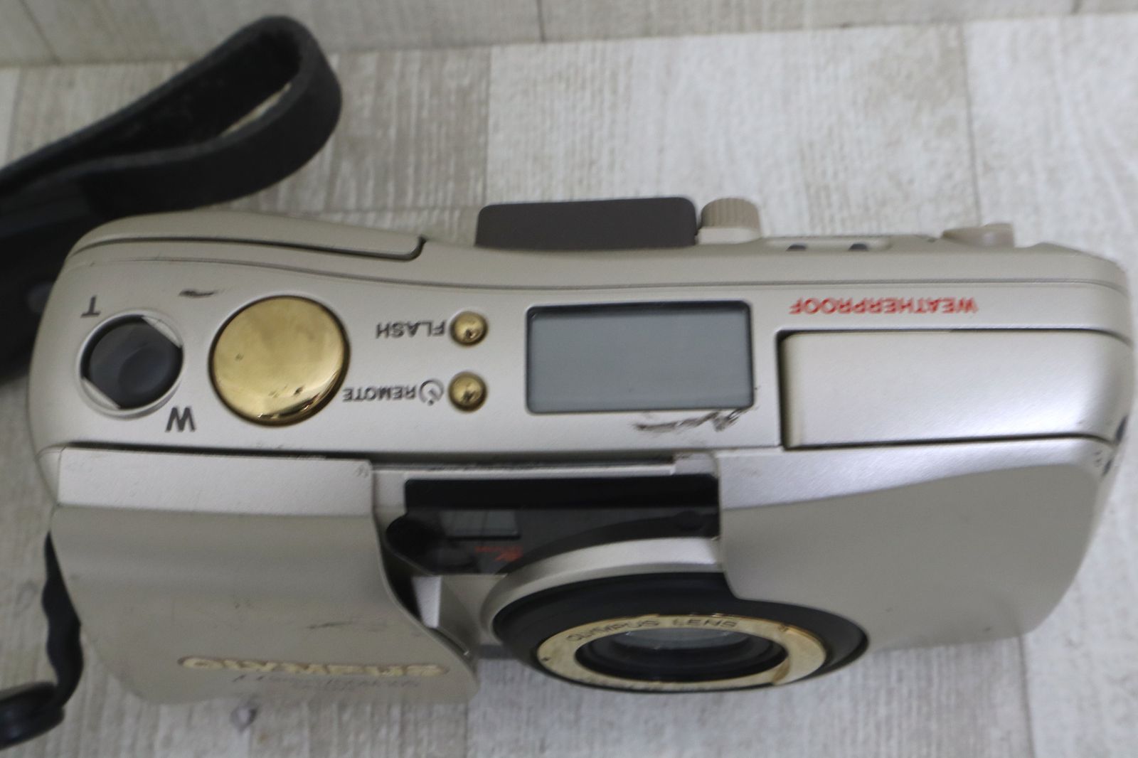 動作確認済 オリンパス　カメラ　μ ZOOM 105 DELUXE e441ead15b55a8e1d0788f77b760e6