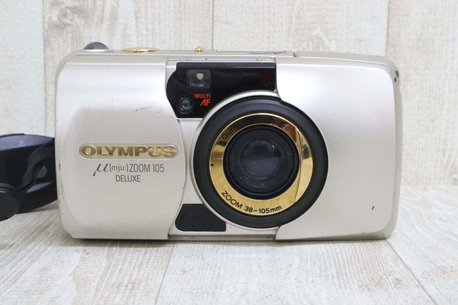 OLYMPUS オリンパス μ ZOOM 105 DELUXE フィルムカメラ ※動作未確認の