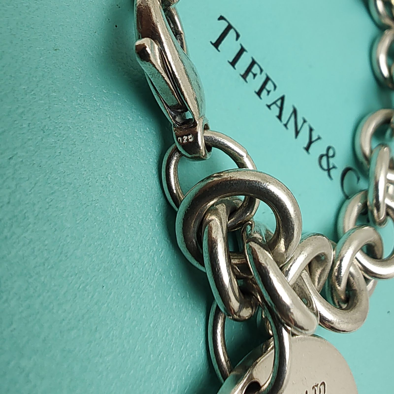 Tiffany&Co.リターントゥ ラウンドタグ ブレスレット シルバー925 楽天市場】ティファニー TIFFANY&Co. リターントゥ ティファニー