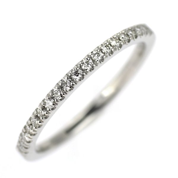 GSTV Pt950 ダイヤモンド リング 0.15ct ハーフエタニティ - メルカリ