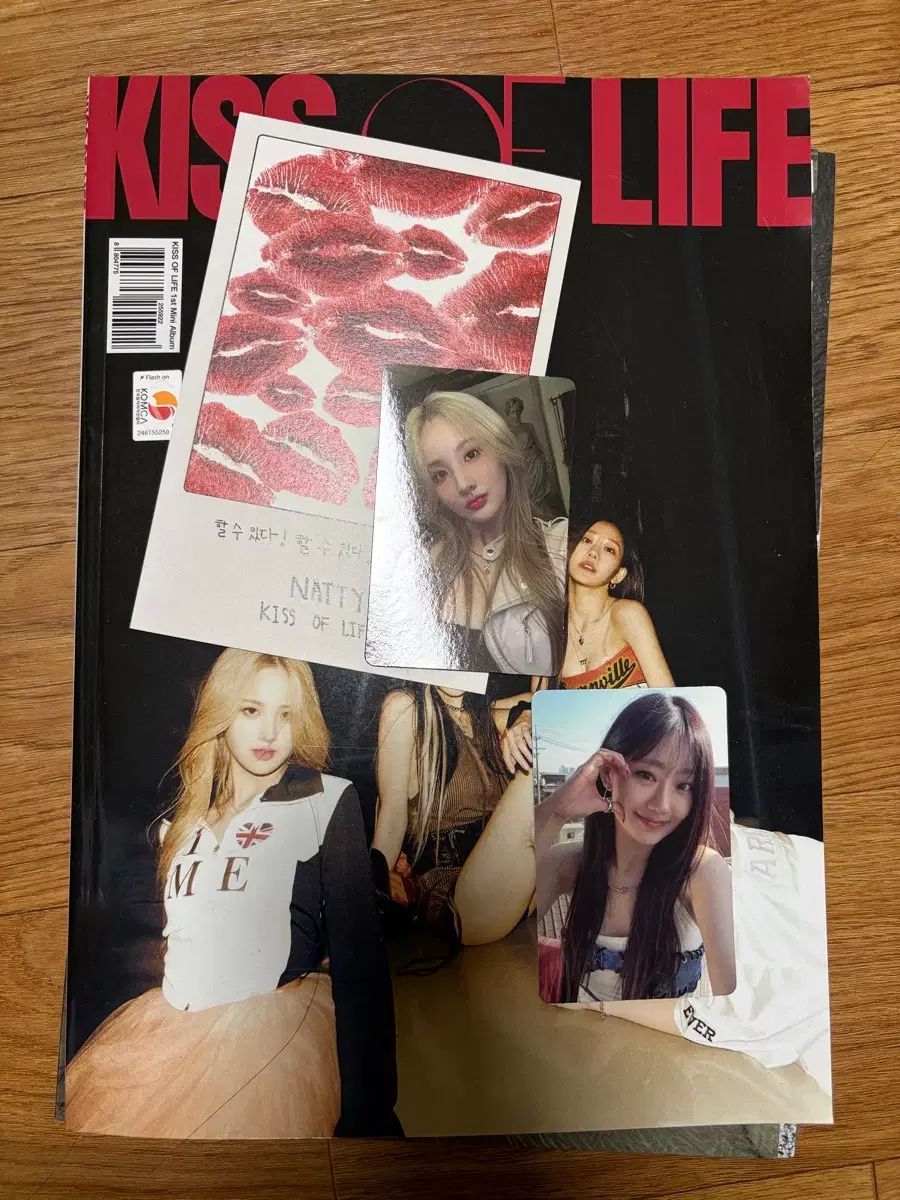 KISS OF LIFE(キスオブライフ・KIOF) デビューアルバム ミニ 1집 開封