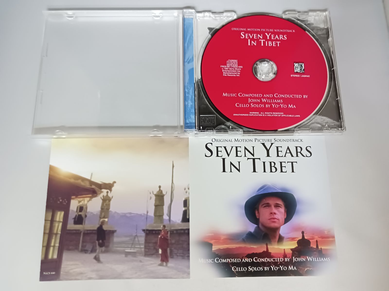 CD セブン・イヤーズ・イン・チベット サントラ 帯付き - メルカリ