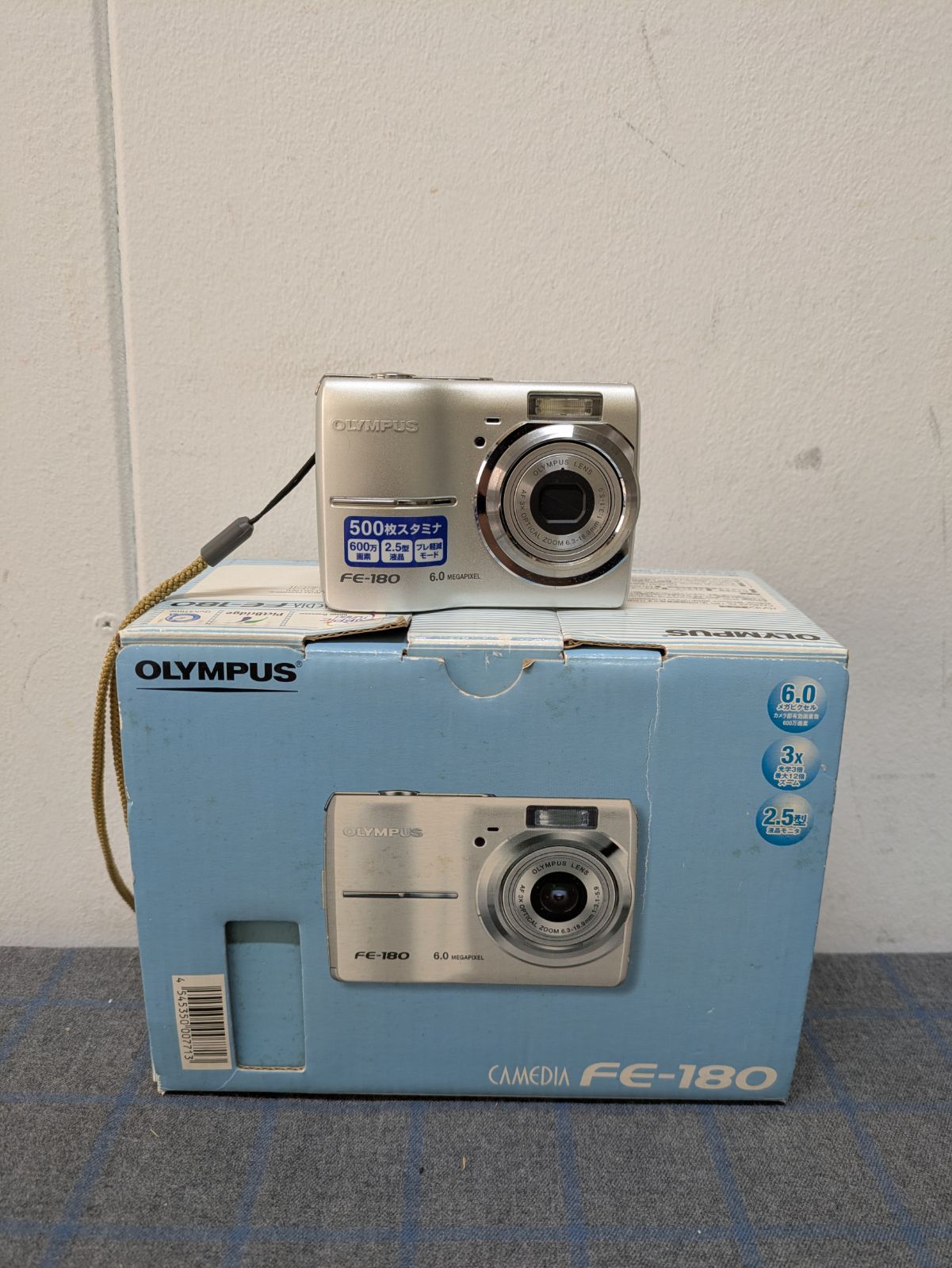 OLYMPUS/オリンパス コンパクトデジタルカメラ CAMEDIA FE-180 6.0メガ