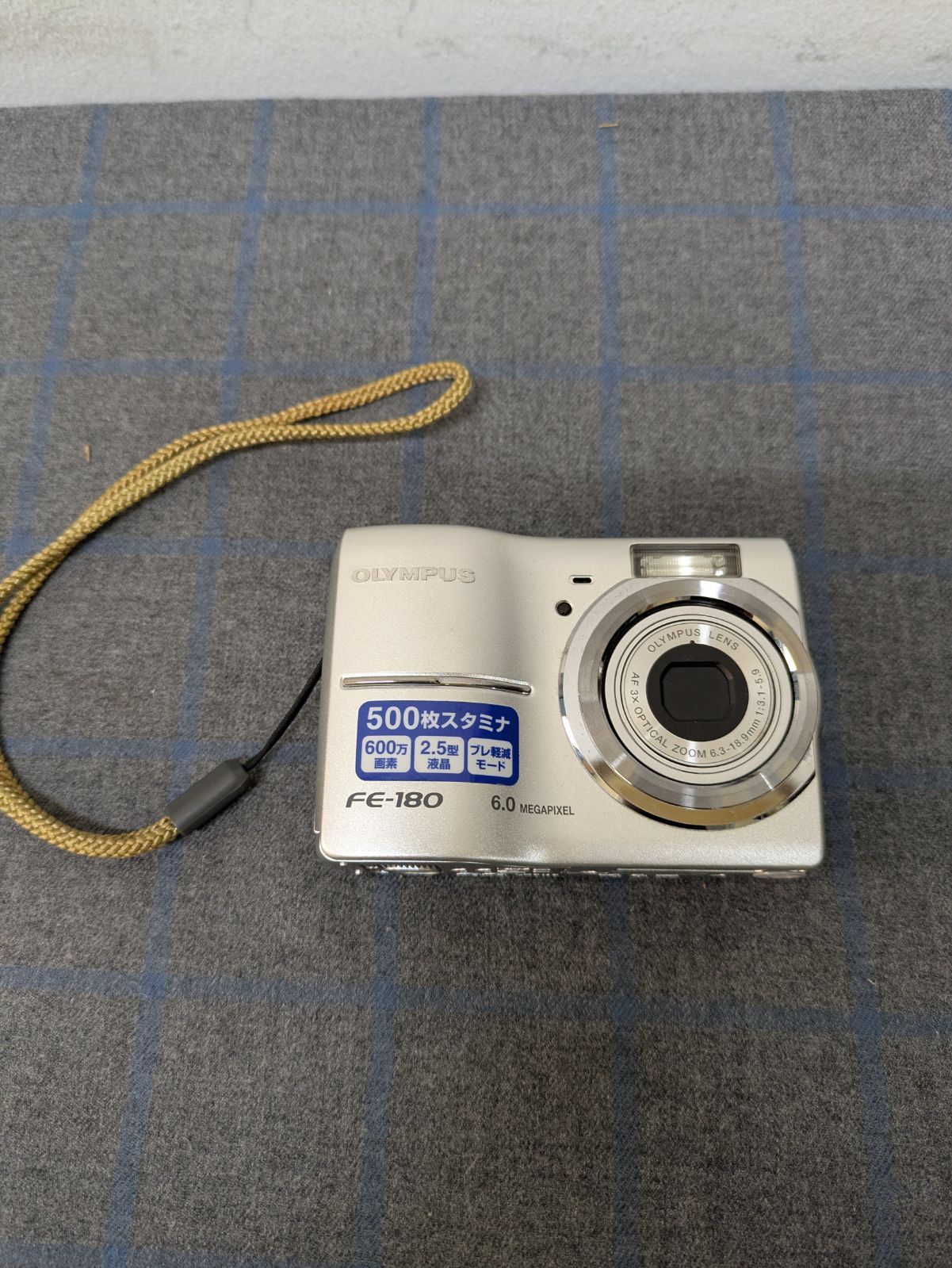 OLYMPUS/オリンパス コンパクトデジタルカメラ CAMEDIA FE-180 6.0メガ