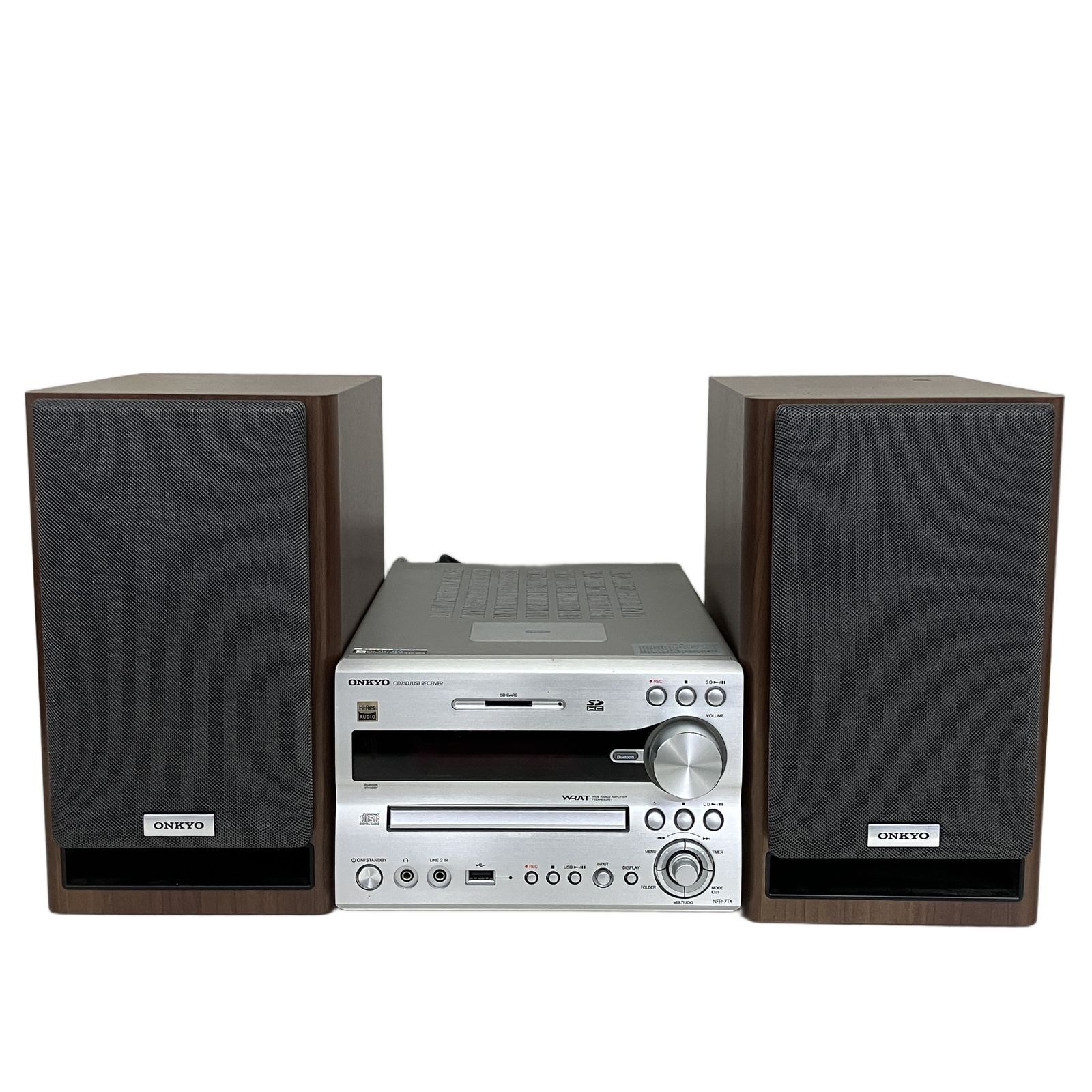 ONKYO NFR-7TX D-NFR7TX ミニコンポ 18年製 音響機器 中古 T10797031