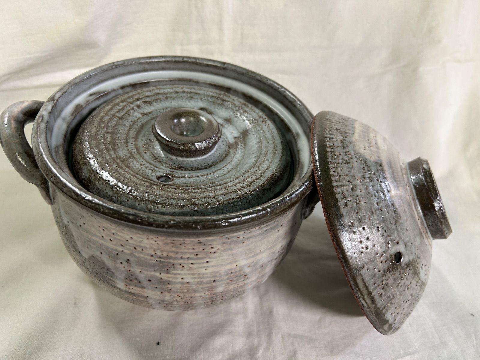 未使用 たち吉 にちにちご飯鍋揃 茶碗2つ しゃもじ付 - メルカリ