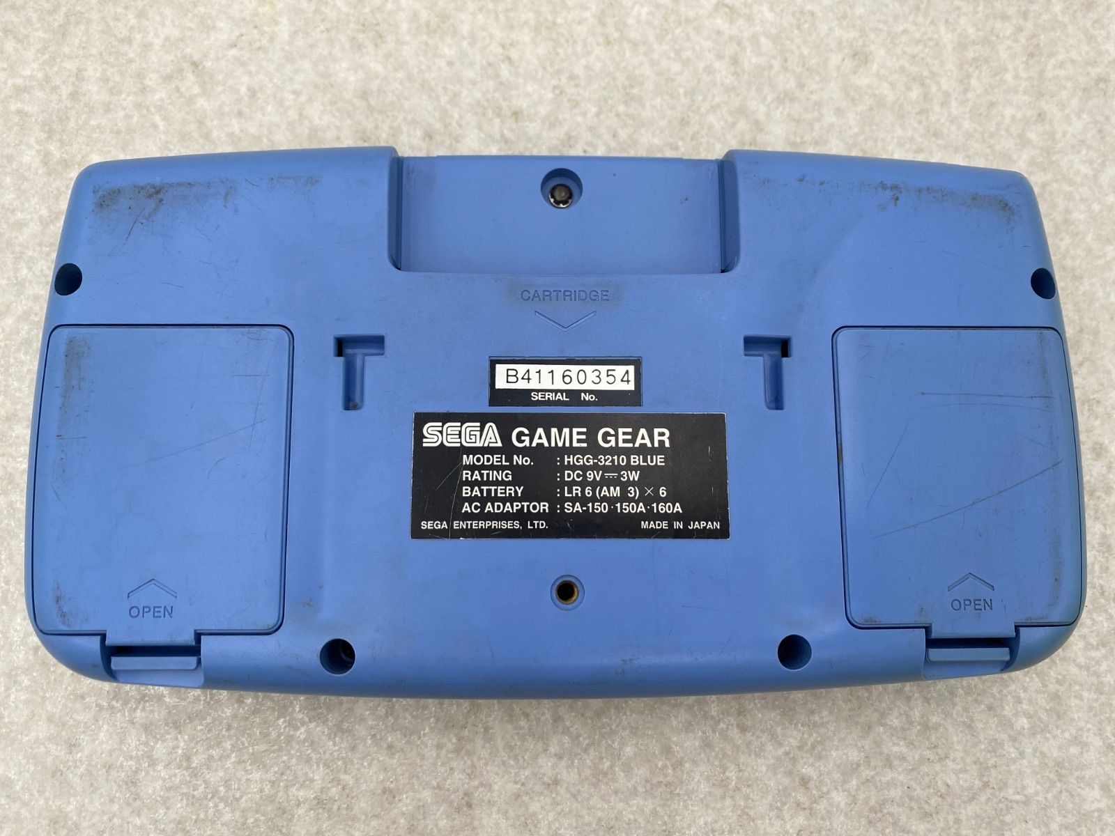 本体美品 SEGA ゲームギア GAME GEAR HGG-3210 本体 故障 お得】美品セガ ゲームギア 通電未確認HGG-3210 GAMEGEAR - メルカリ