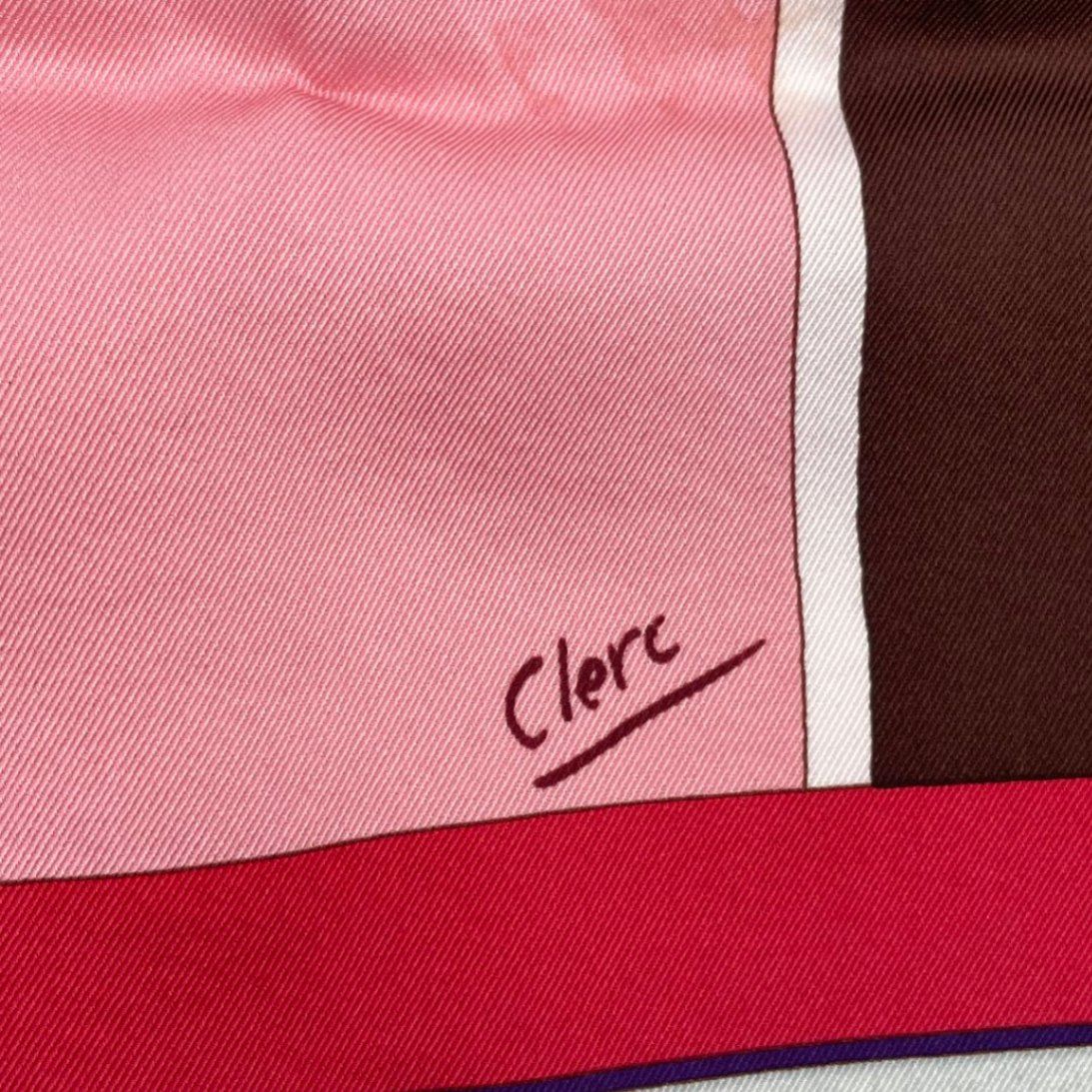 極美品 HERMES エルメス スカーフ シルク100% SWINGING SAINT-GERMAIN