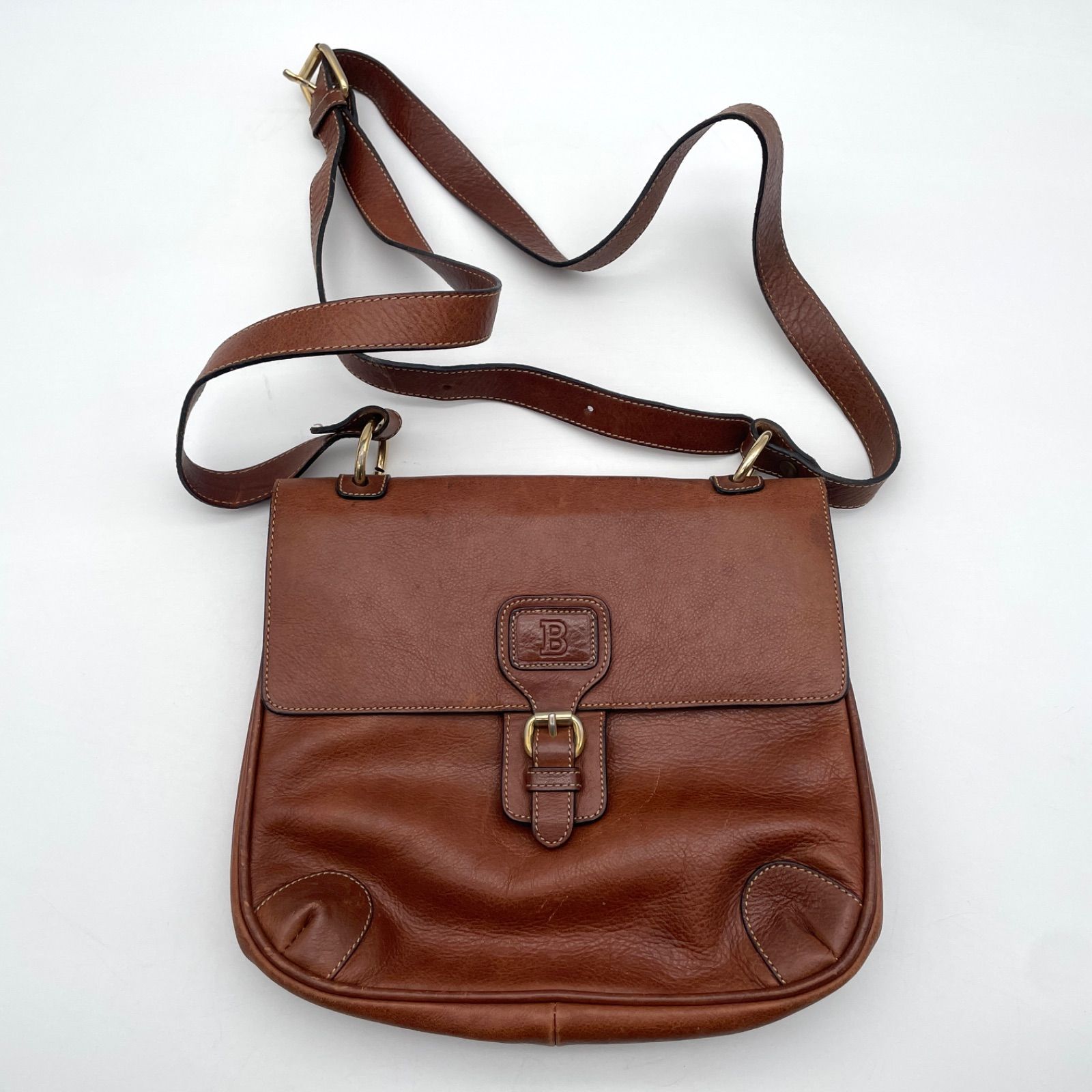 BALLY バリー レザー ショルダーバッグ レディース - メルカリ