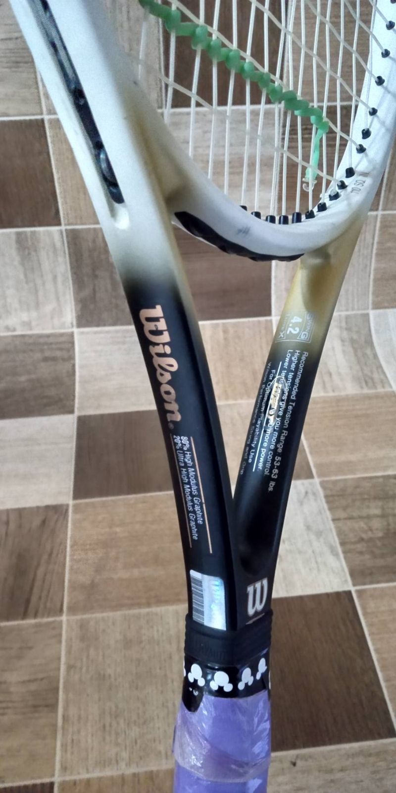 中古品 Wilson ウィルソン ハンマーHM クラッシック ストレッチ110