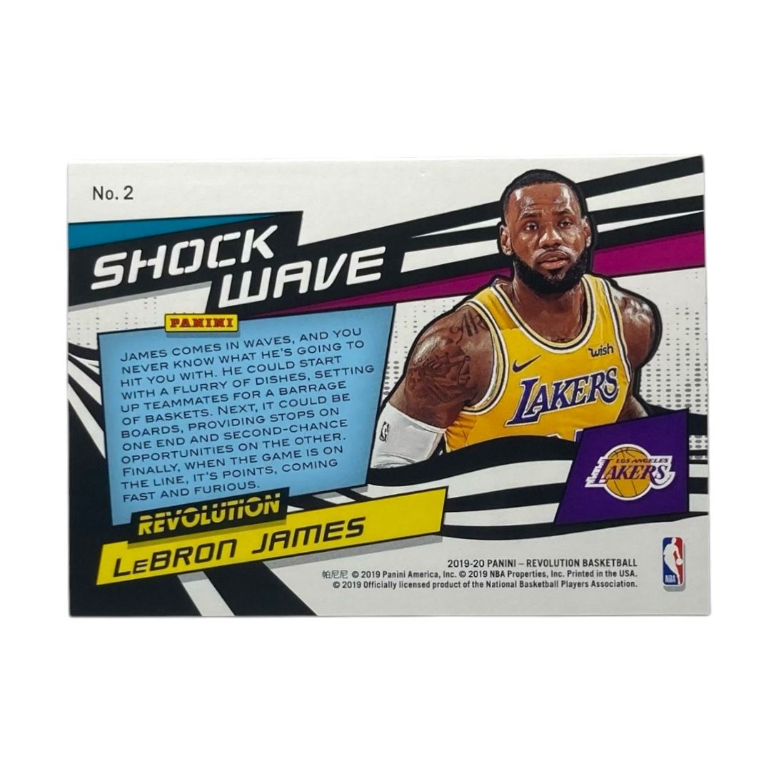 PANINI NBAカード REVOLUTION LEBRON JAMES LAKERS #2 送料無料 中古 