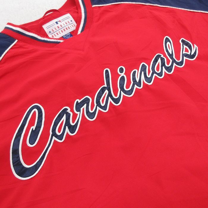 XL/古着 長袖 ジャケット メンズ 00年代 00s MLB セントルイス