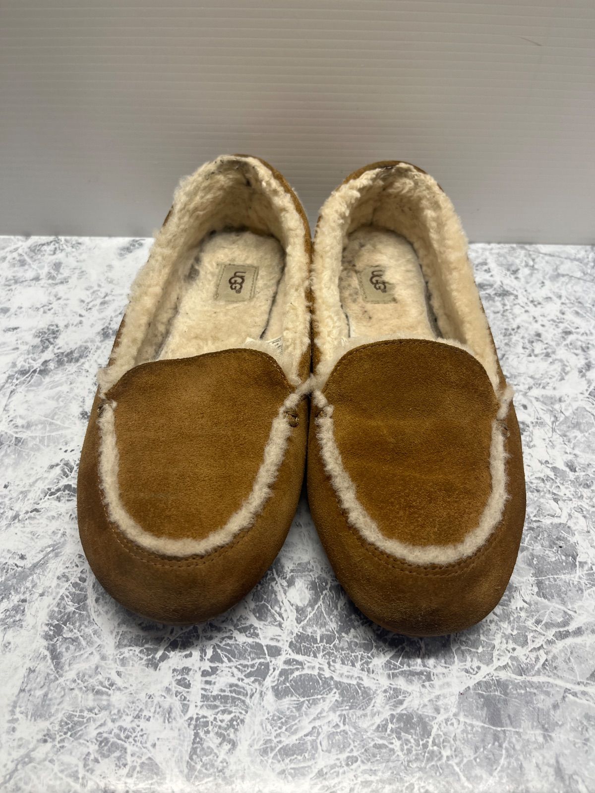 送料無料！！UGGアグ モカシン レディース 24cm キャメル #80119MO520