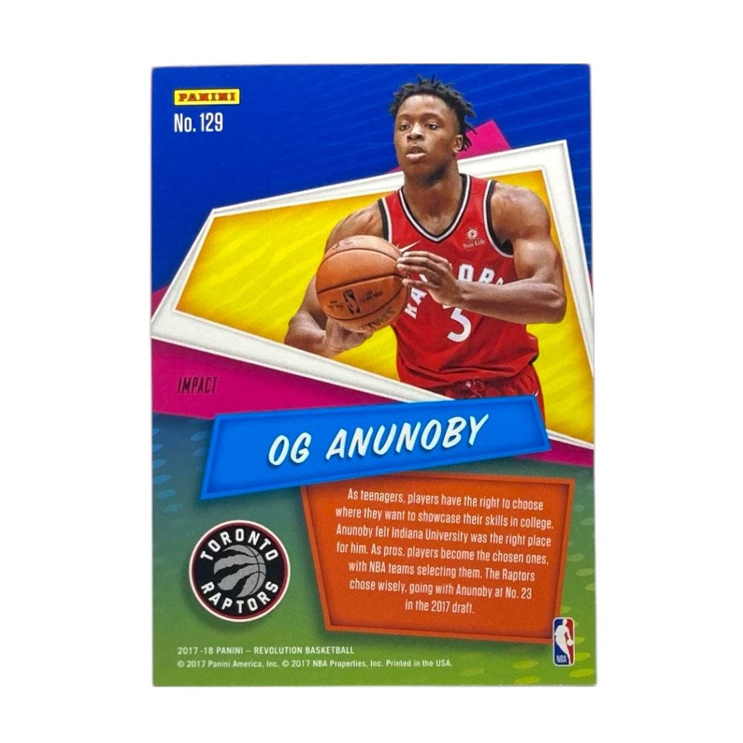 PANINI NBAカード REVOLUTION OG ANUNOBY TORONT RAPTORS #129 送料