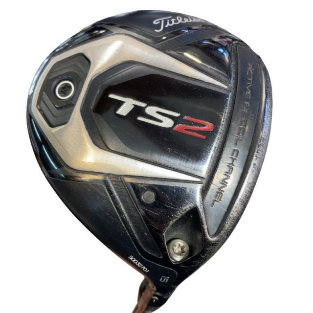 中古】 タイトリスト TS2 15° フェアウェイウッド FW 純正特注シャフト