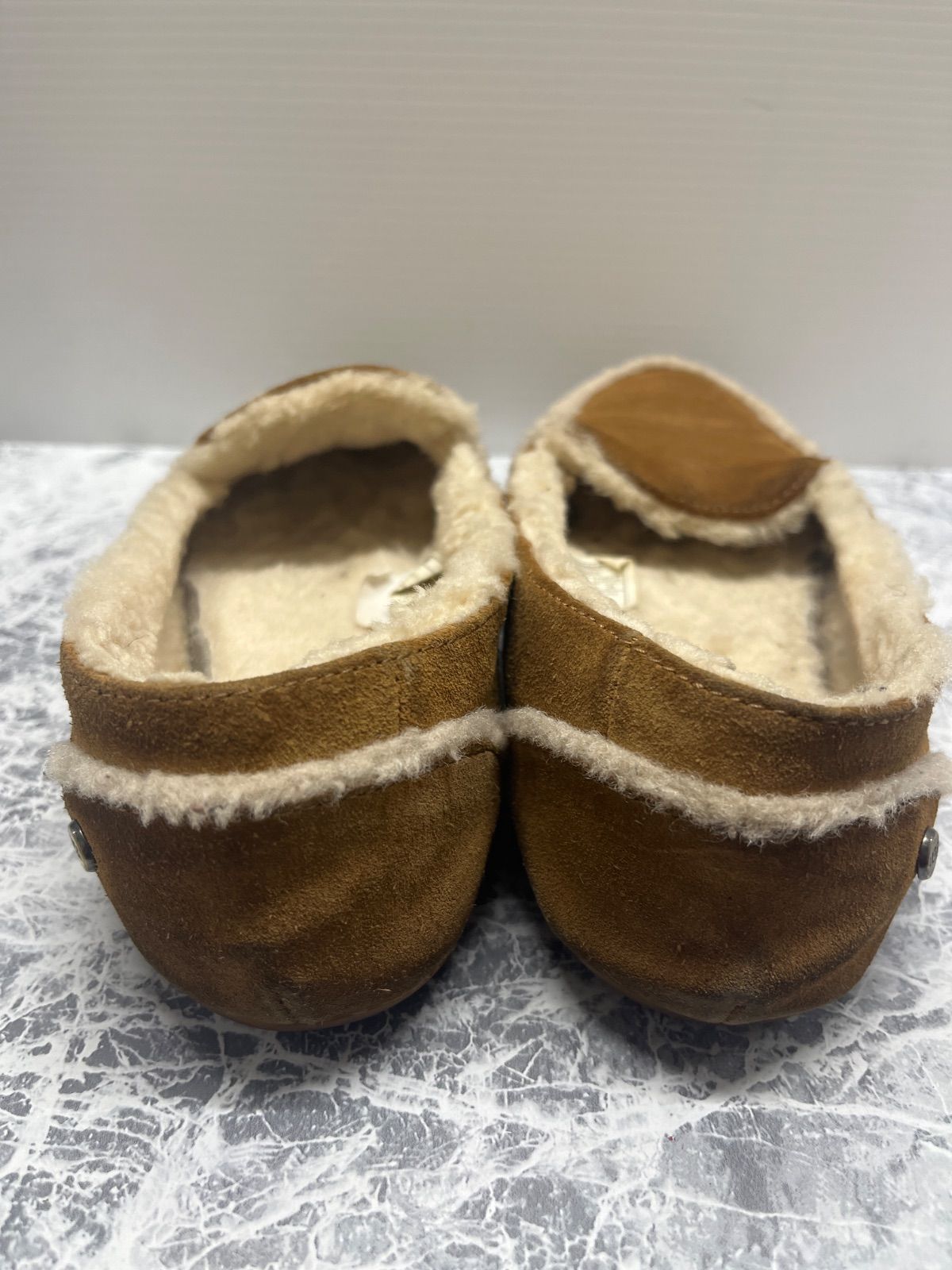 送料無料！！UGGアグ モカシン レディース 24cm キャメル #80119MO520