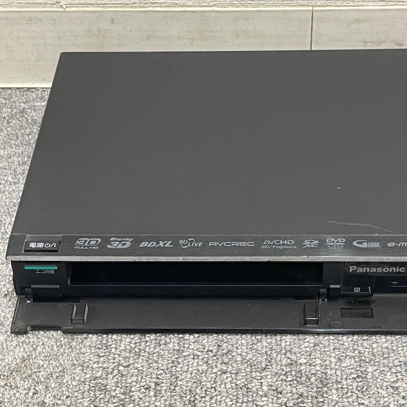 NPA】ジャンク Panasonic パナソニック ブルーレイレコーダー DMR