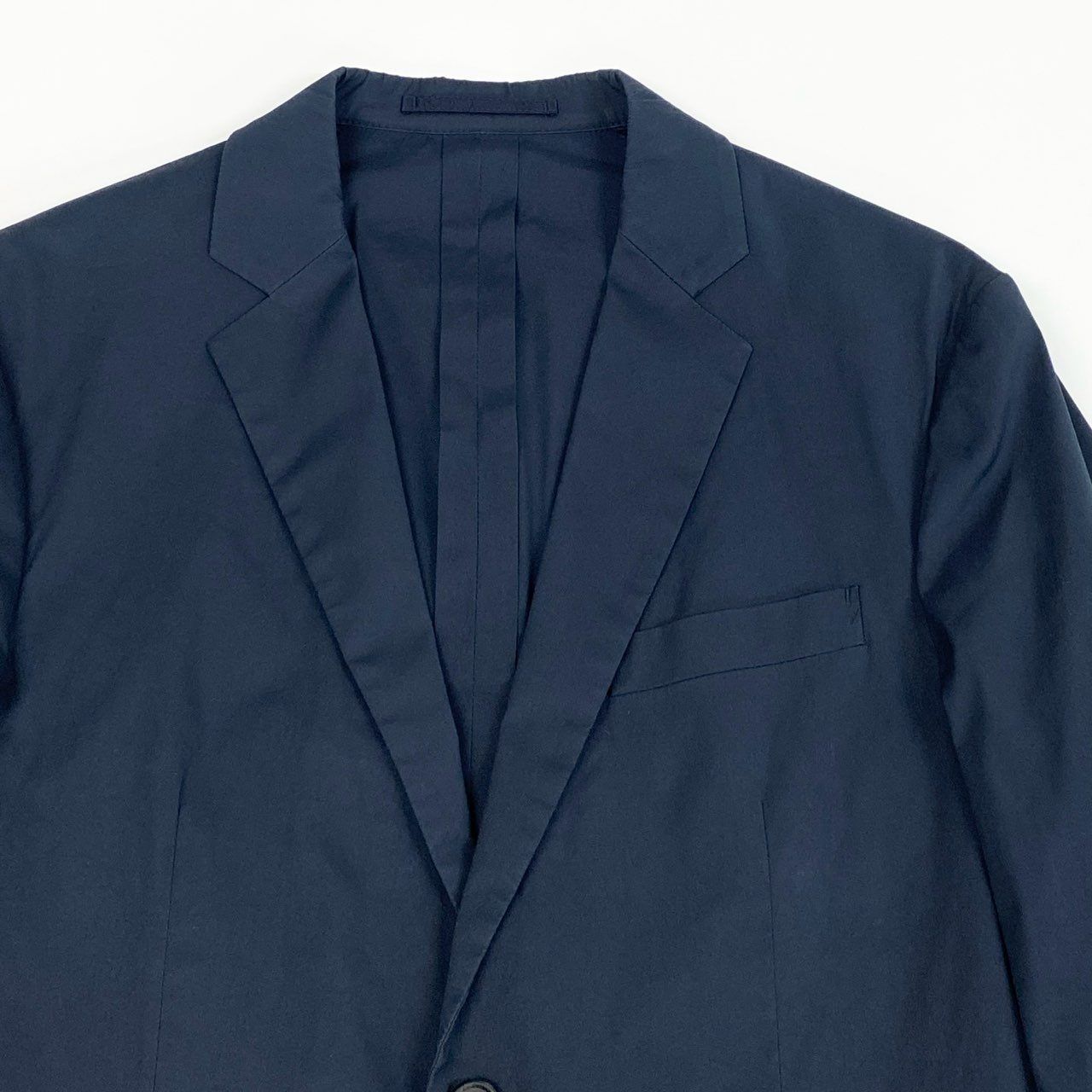 53a19 PRADA プラダ テーラードジャケット アンコンジャケット 伸縮