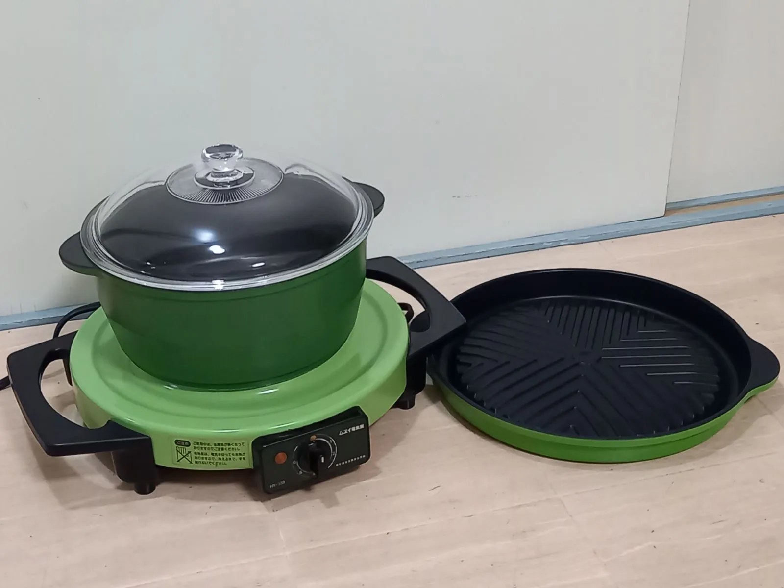 ムスイ 電気鍋 ムスイ電気鍋 無水電気鍋 無水鍋 日本食生活改善指導会 未使用 無水鍋®のHALムスイ ～お台所から始まる幸せの物語～