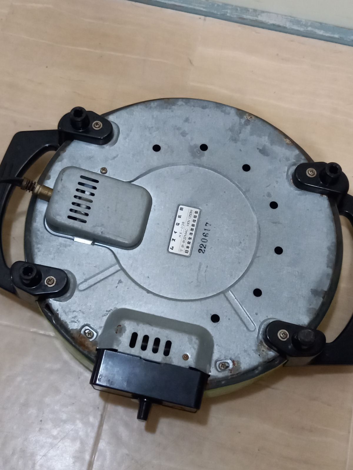 希少】ムスイ電気鍋 日本食生活改善指導会 HX-038 鍋 焼肉用プレート