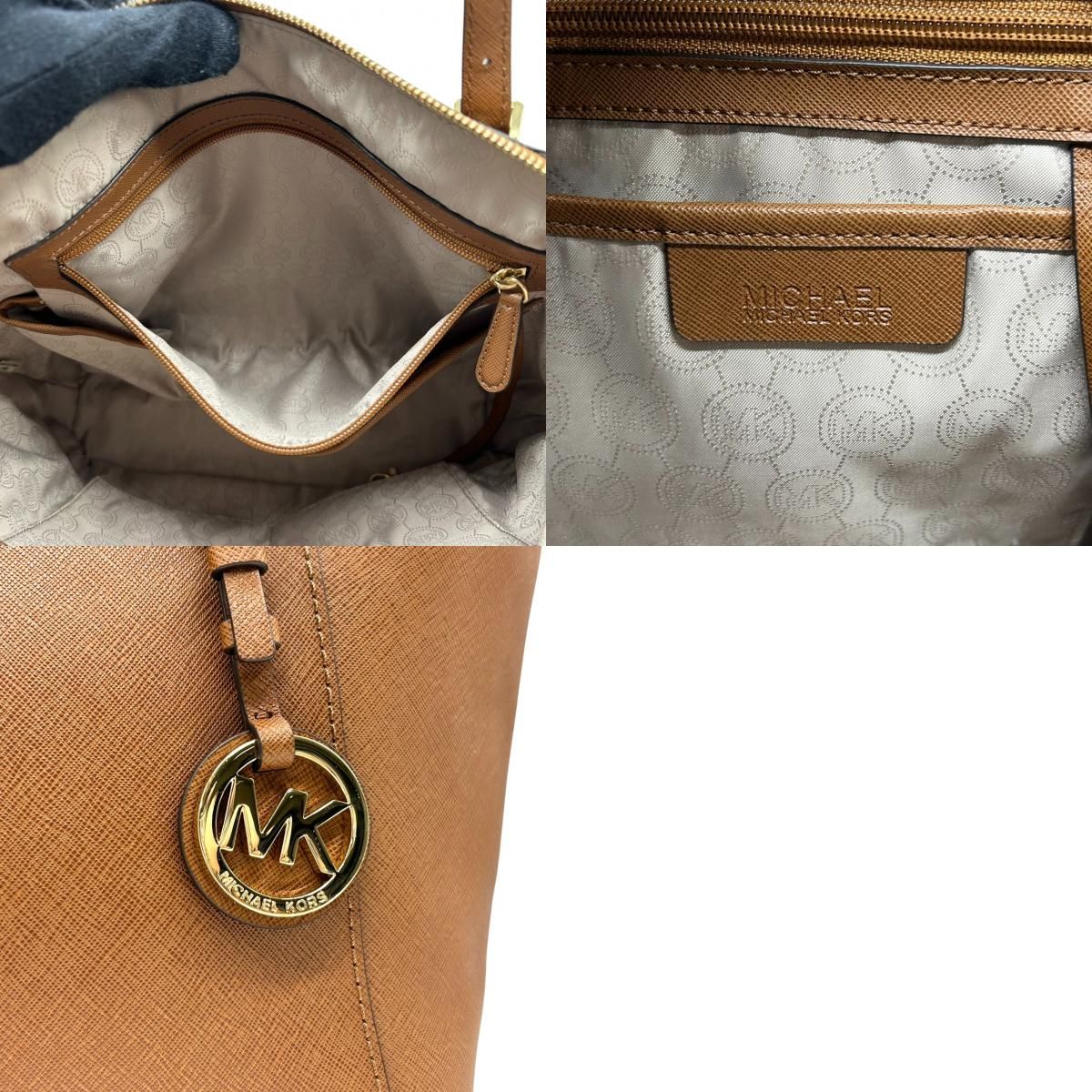 未使用級】マイケルコース Michael Kors トートバッグ 肩掛け ワン