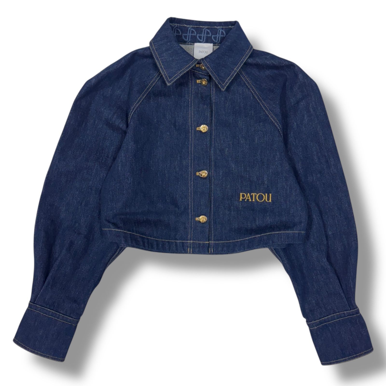 新品未使用！Patou クロップドデニムジャケット 極美品 PATOU パトゥ