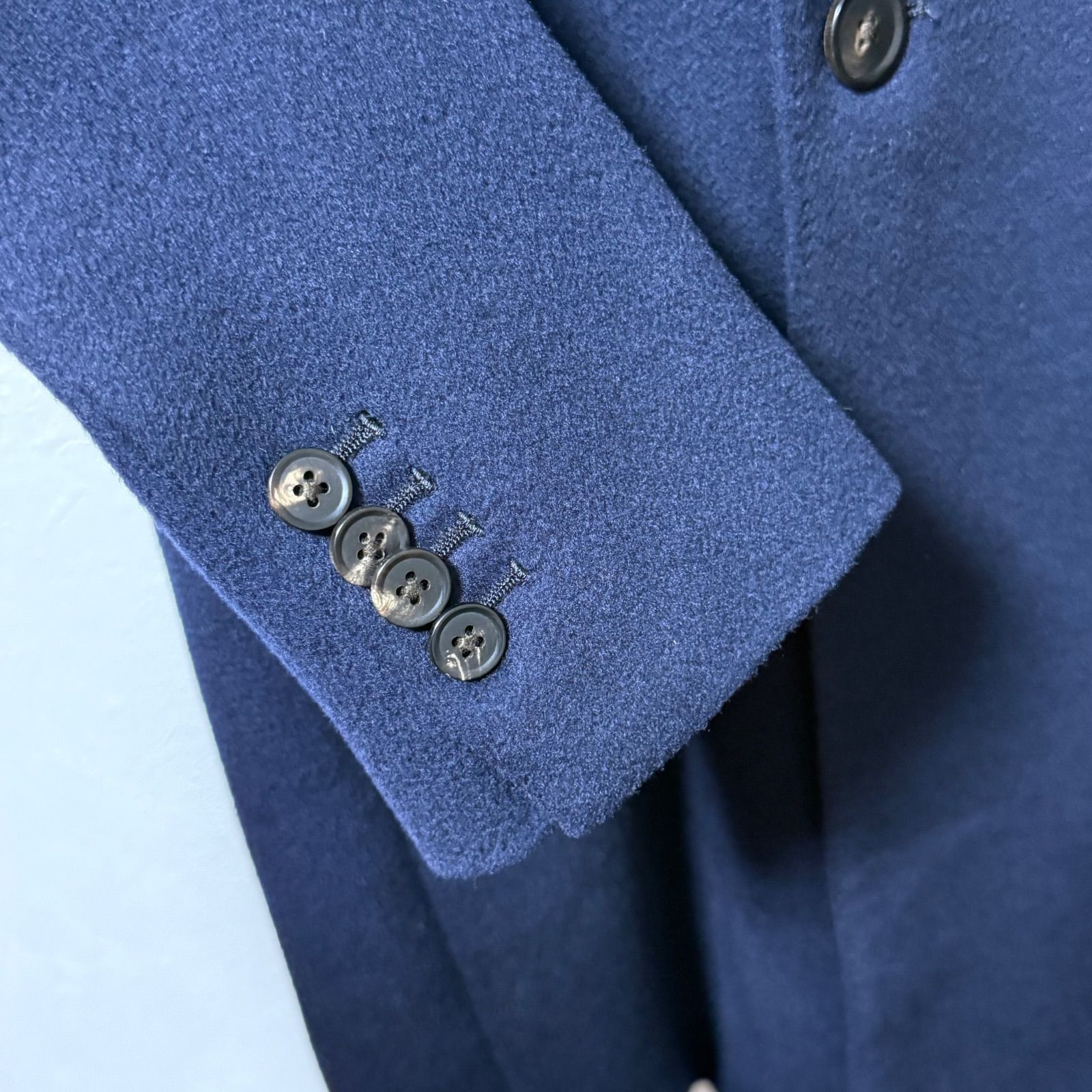 ユニバーサルランゲージ コロンボ チェスターコート カシミヤ100