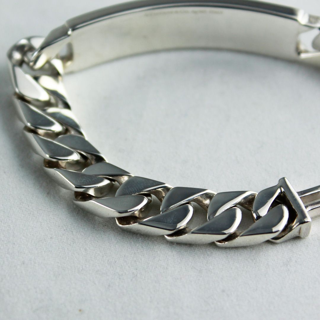 sa144 美品 TIFFANY ID Bracelet オールドティファニー ブレスレット